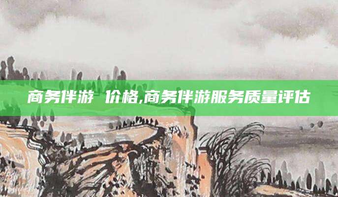 温县商务伴游 价格,商务伴游服务质量评估